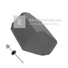 Tondach XXL Design kezdő gerinccserép rögzítőcsavarral titán Tondach XXL Design kezdő gerinccserép rögzítőcsavarral titán