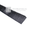 PVC szellőzőprofil antracit 30x90 mm x 2,5 m PVC szellőzőprofil antracit 30x90 mm x 2,5 m