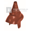 Terrán antennakivezető adapter DN110 barna Terrán antennakivezető adapter DN110 barna