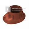 Terrán füstgázcső adapter 70/110 barna Terrán füstgázcső adapter 70/110 barna