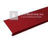 Terrán páracseppentő ereszlemez, acél bordó 19x200 cm Terrán páracseppentő ereszlemez, acél bordó 19x200 cm