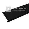 Terrán páracseppentő ereszlemez, acél fekete 19x200 cm Terrán páracseppentő ereszlemez, acél fekete 19x200 cm