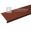 Terrán páracseppentő ereszlemez, acél barna 19x200 cm Terrán páracseppentő ereszlemez, acél barna 19x200 cm