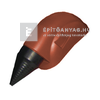 Terrán szolár átvezető adapter DN110 barna Terrán szolár átvezető adapter DN110 barna