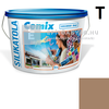 Cemix-LB-Knauf SilikatOla Szilikát színezővakolat, kapart 1,5 mm 4917 brown 25 kg