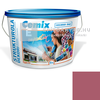 Cemix-LB-Knauf StrukturOla Dekor Diszperziós színezővakolat, dörzsölt 2 mm 6357 intense 25 kg