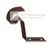 Tondach gerinccseréprögzítő kapocs hornyolt gerinchez H4 barna Tondach gerinccseréprögzítő kapocs hornyolt gerinchez H4 barna