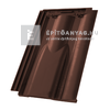 Tondach Twist szellőzőcserép FusionProtect barna Tondach Twist szellőzőcserép FusionProtect barna