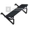 Tondach univerzális járórács garnitúra fejhorony nélküli cserepekhez antracit 80 cm Tondach univerzális járórács garnitúra fejhorony nélküli cserepekhez antracit 80 cm