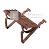 Tondach univerzális járórács garnitúra fejhoronyos cserepekhez barna 40 cm Tondach univerzális járórács garnitúra fejhoronyos cserepekhez barna 40 cm