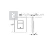 GROHE Skate Cosmopolitan WC nyomólap, króm GROHE Skate Cosmopolitan WC nyomólap, króm