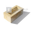 Semmelrock Bradstone Travero Kerítéselem normálkő homokkő melírozott 40x20x15 cm Semmelrock Bradstone Travero Kerítéselem normálkő homokkő melírozott 40x20x15 cm