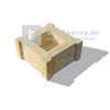 Semmelrock Bradstone Travero Kerítéselem oszlopkő homokkő melírozott 30x30x15 cm Semmelrock Bradstone Travero Kerítéselem oszlopkő homokkő melírozott 30x30x15 cm