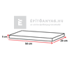 Semmelrock Bradstone Travero Kerítéselem fedlap homokkő melírozott 50x23x5 cm Semmelrock Bradstone Travero Kerítéselem fedlap homokkő melírozott 50x23x5 cm