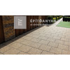 Semmelrock Picola kerti lap fövenybarna 40x40x3,8 cm Semmelrock Picola kerti lap fövenybarna 40x40x3,8 cm
