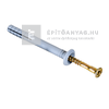 Masterplast beütőékes dübel 6x80 mm Masterplast beütőékes dübel 6x80 mm