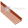 Masterplast Roofbond AC lezárófésű vörös 1 m Masterplast Roofbond AC lezárófésű vörös 1 m
