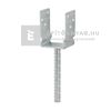 Vormann oszloptalp betehető 121x60x125 mm Vormann oszloptalp betehető 121x60x125 mm