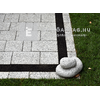 KK Kavics Párizs Korzó Vario Kombi térkő antracit márványmosott 6 cm KK Kavics Párizs Korzó Vario Kombi térkő antracit márványmosott 6 cm