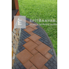 KK Kavics Barcelona Classic Térkő kocka KK agyag 15x15 cm 6 cm KK Kavics Barcelona Classic Térkő kocka KK agyag 15x15 cm 6 cm