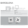 KK Kavics Barcelona Classic Térkő nagykocka KK agyag 30x30 cm 6 cm KK Kavics Barcelona Classic Térkő nagykocka KK agyag 30x30 cm 6 cm