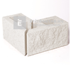 Leier Architektúra kerítéskő sarokelem törtfehér 20x40x20 cm Leier Architektúra kerítéskő sarokelem törtfehér 20x40x20 cm
