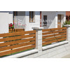 Leier Modern kerítéskő normálkő natúr, törtfehér 20x40x20