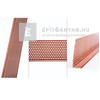 Ereszszellőző elem téglavörös 30/90 mm x 2,5 m Ereszszellőző elem téglavörös 30/90 mm x 2,5 m