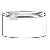 KK Kavics Atlasz Aknamagasító gyűrű 100x50/11,5 cm