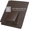 Bramac Tectura Thermo Protector szellőzőcserép sötétbarna Bramac Tectura Thermo Protector szellőzőcserép sötétbarna