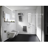 Roca The Gap Clean-rim water closet wall hung whte Roca The Gap Clean-rim water closet wall hung whte