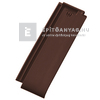 Tondach Figaro Deluxe félcserép FusionProtect sötétbarna Tondach Figaro Deluxe félcserép FusionProtect sötétbarna