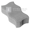 Leier Serpentino térkő szürke 12x24x10 cm Leier Serpentino térkő szürke 12x24x10 cm