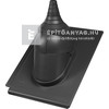 Bramac Durovent Tectura antennakivezető egység gránit Bramac Durovent Tectura antennakivezető egység gránit