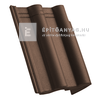 Creaton Heidelberg szegélycserép jobb átfedés 90 mm Planar sötétbarna Creaton Heidelberg szegélycserép jobb átfedés 90 mm Planar sötétbarna