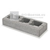 Semmelrock Rivago Kerítéselem Slim nagykő középszürke 60x20x9 cm Semmelrock Rivago Kerítéselem Slim nagykő középszürke 60x20x9 cm