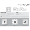KK Kavics Frankfurt Térkő félkő szürke 11,25x11,25 cm 8 cm