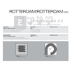 KK Kavics Rotterdam Térkő félkő szürke 16,5x10 cm 10 cm