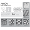 KK Kavics Athén Classic Térkő antracit márványmosott 20x20 cm 7 cm