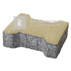 Abeton Mecsek Térkő normálkő homok 20x16,5 cm 8 cm (9,6 m2/rkl) Abeton Mecsek Térkő normálkő homok 20x16,5 cm 8 cm (9,6 m2/rkl)