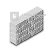 Viastein Mattone Tres Via+ Falazóelem antracit/fehér árnyalt 15 cm 24 db/rkl Viastein Mattone Tres Via+ Falazóelem antracit/fehér árnyalt 15 cm 24 db/rkl
