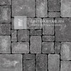 Semmelrock Castello Antico Kombi térkő szürke-fekete 6 cm Semmelrock Castello Antico Kombi térkő szürke-fekete 6 cm