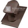 Bramac Durovent Tectura helyiségkiszellőztető egység NA125 barna Bramac Durovent Tectura helyiségkiszellőztető egység NA125 barna