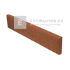 Semmelrock Kerti szegély egyenes tetővel barna 5x20x100 cm Semmelrock Kerti szegély egyenes tetővel barna 5x20x100 cm