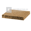 Viastein Mattone Tres Via+ Roppantott fedlap sarokelem mokka árnyalt 30x30x8 cm Viastein Mattone Tres Via+ Roppantott fedlap sarokelem mokka árnyalt 30x30x8 cm