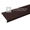Terrán páracseppentő ereszlemez, acél gesztenyebarna 19x200 cm Terrán páracseppentő ereszlemez, acél gesztenyebarna 19x200 cm