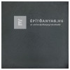 KK Kavics Manufaktúra Manhattan Lap, antracit 60x60x4 cm KK Kavics Manufaktúra Manhattan Lap, antracit 60x60x4 cm