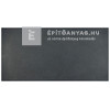 KK Kavics Manufaktúra Manhattan Lap, antracit 60x30x4 cm KK Kavics Manufaktúra Manhattan Lap, antracit 60x30x4 cm