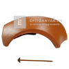 Terrán Danubia 3-as elosztó kúpcserép ColorSystem natúr (csavarral) Terrán Danubia 3-as elosztó kúpcserép ColorSystem natúr (csavarral)