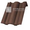Terrán Renova Plus félnyeregtető cserép ColorSystem barna Terrán Renova Plus félnyeregtető cserép ColorSystem barna